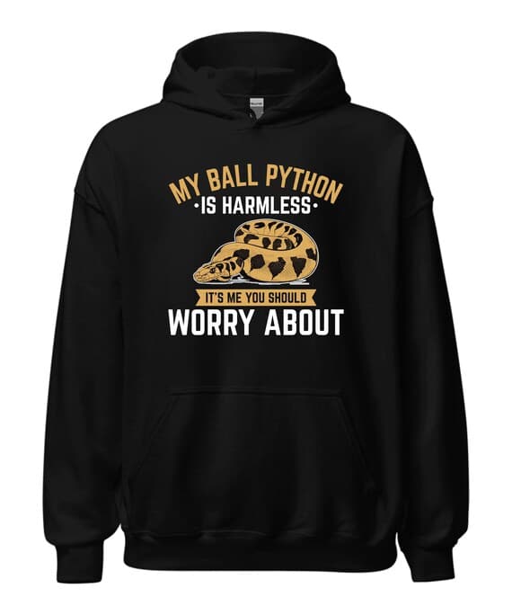 Funny Ball Python Hoodie