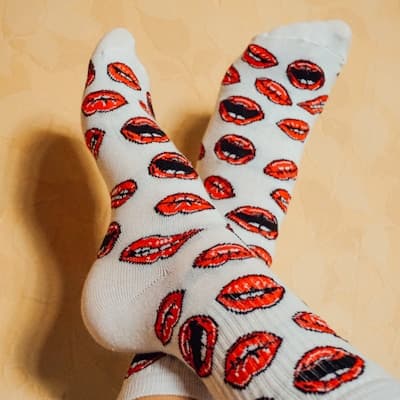 Python Snake Programmer Socks