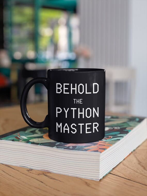 Python Code Mug (11 or 15 oz)