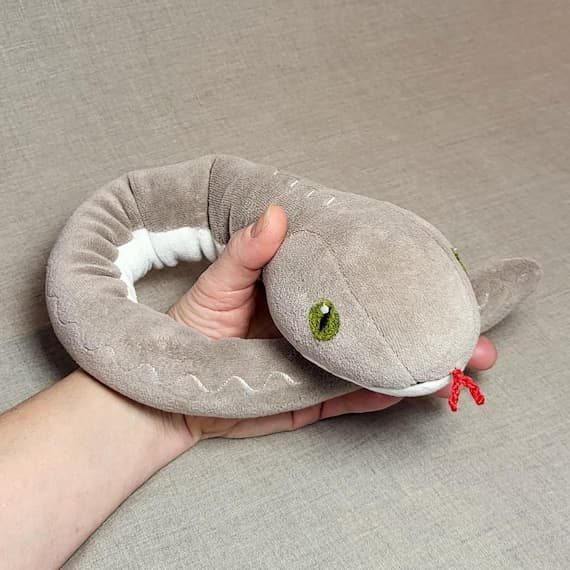 Personalized Cotton Velvet Snake Plush